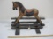 Antique Wooden Rocking Horse Toy AS IS See Pictures for Details