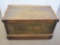 Antique Wooden Tool Chest With 5 Removable Trays, Approx 35x20x21