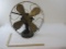 Antique Early 1900's 10 inch Robbins & Myers 4 Brass Blade Fan