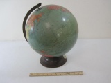 Spinning Globe on Metal Stand