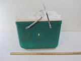 Vintage Green Poloron Cooler