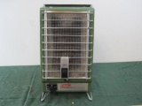 Vintage Coleman Green Metal Propane Catalytic Heater AS IS Condition