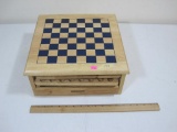 Wooden Game Box including Snakes and Ladders, Mancala, Chinese Checkers and more
