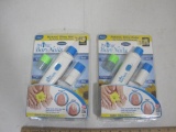 Two Cordless Ped Egg Bare Nails New in Box