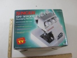 Singer Tiny Serger Overedging Machine Model TS380A with Accessories