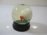 Golf Ball and Tee Snow Globe