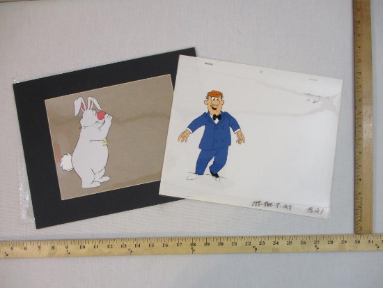 Two 1970s Hannah Barbera Animation Production Cels, 6 oz