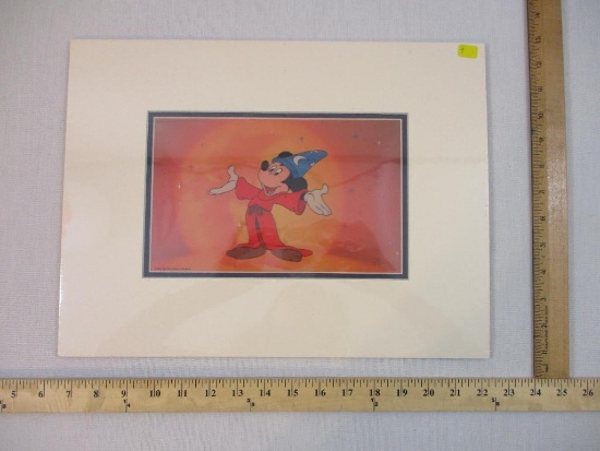 Mickey's 60th Birthday Matted Animation Production Cel, sealed, 11 oz