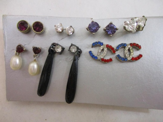Seven Pairs of Earrings from Avon and more, 1 oz