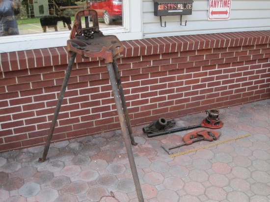 Ridgid Pipe Working Tools including Pipe Bender, Pipe Threader and more - large sizes - See Pictures