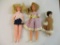 Three Assorted Dolls including Ideal Toy Corp, eskimo with closing eyes, 10 oz