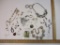 Lot of Assorted Jewelry Parts and Pieces, AS IS, 1 lb