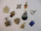 Assorted Pendants including heart, angel, senior 89 and more, 3 oz