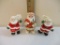 Three Ceramic Santas including Japan salt and pepper set (Merry Christmas/Happy New Year) and more,