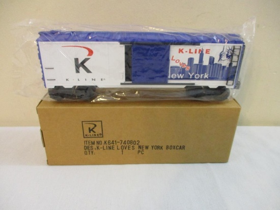K-Line Loves New York Box Car K641-740802, O Gauge, new in box, 10 oz