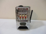 Vintage Casino Prince Slot Machine Coin Bank, WACO, product of Japan, 1 lb 1 oz