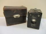 Vintage Zeiss Ikon Box-Tengor Camera with Case, 1 lb 8 oz