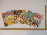 Six Vintage Archie Comic Books: Archie No. 167 (Sept 1966), Laugh No. 247 (Oct 1971), Archie's Clean