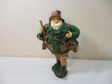 Hunter Santa Figurine, 12