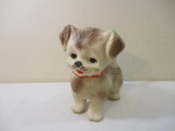 1950s Alan Jay Clarolyte Rubber Dog with Working Squeak and Closing Eyes, 1 lb 3 oz