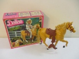 Dallas Barbie Doll's Horse in original box, 1980 Mattel Inc, 1 lb 3 oz