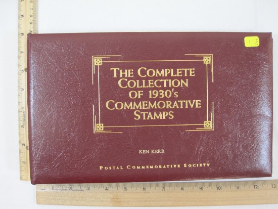 The Complete Collection of 1930s Commemorative Stamps