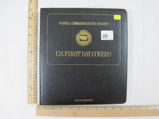 Postal Commemorative Society Binder of U.S. First Day Covers