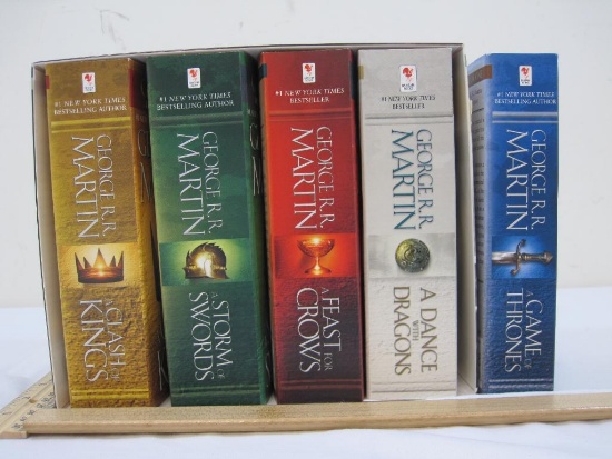 Game of Thrones Five Book Set by George R.R. Martin