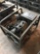 US Army Generator Set Gasoline Engine 1.5 KW 28 Volts DC Single Phase, restored with sealed tank