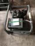 US Army Generator Set Gasoline Engine 1.5 KW 28 Volts DC Single Phase, restored with sealed tank