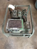 US Army Generator Gasoline Engine 1.5 KW 28 Volts DC Single Phase, 2 Cylinder Air Cooled, has been