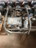 US Army Generator Gasoline Engine 1.5 KW 28 Volts DC Single Phase, 2 Cylinder Air Cooled, has been