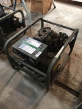 US Army Generator Set Gasoline Engine 1.5 KW 28 Volts DC Single Phase, restored with sealed tank