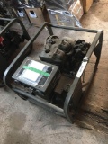US Army Generator Set Gasoline Engine 1.5 KW 28 Volts DC Single Phase, restored with sealed tank