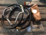 Fuel System Items: Fuel Filter, hose, bracket and bolts