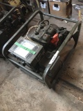 US Army Generator Set Gasoline Engine 1.5 KW 28 Volts DC Single Phase, restored with sealed tank