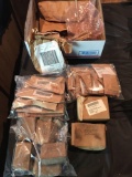 Lot of Assorted Fasteners including wood screws, self locking hexagon nuts, washer keys, self