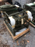 Military Standard Generator 3 KW 28 Volts DC 4 Cylinder Air Cooled, engine preserved with shipping