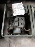 US Army Generator Set Gasoline Engine 1.5 KW 28 Volts DC Single Phase, restored with sealed tank and