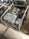US Army Generator Gasoline Engine 1.5 KW 28 Volts DC Single Phase, 2 Cylinder Air Cooled, have been