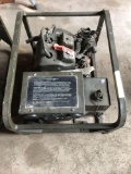 US Army Generator Set Gasoline Engine 1.5 KW 28 Volts DC Single Phase, restored with sealed tank