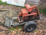 Briggs & Stratton Model ZZ Type 308171 Generator on Military Cart/Trailer