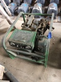 US Army Generator Gasoline Engine 1.5 KW 28 Volts DC Single Phase, 2 Cylinder Air Cooled, has been