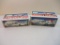 Two Hess Trucks: 1993 Patrol Car and 1994 Rescue Truck in original boxes, 3 lbs 4 oz