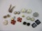 Assorted Earrings and more, mostly clip-on, 6 oz