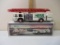 1989 Hess Toy Fire Truck with Dual Sound Siren and Bank, like new in box, 1 lb 8 oz