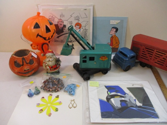 Oct 12 Pressed Steel, 80's Toys, Jewelry & More