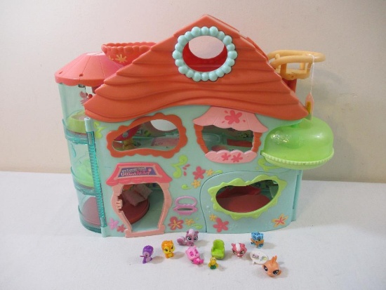 Biggest Littlest Pet Shop Playhouse with Figures, 4 lbs 2 oz