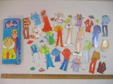 Sun Valley Barbie and Ken Paper Dolls, in original box, 1974 Mattel, 7 oz