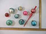 Vintage Glass Christmas Ornaments from Shiny Brite and more, 9 oz